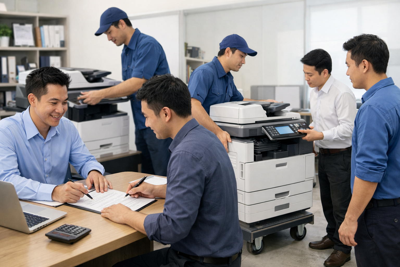 cho thuê máy photocopy Sơn Điền giá rẻ - Quy Trình Thuê Máy Photocopy Tại Sơn Điền