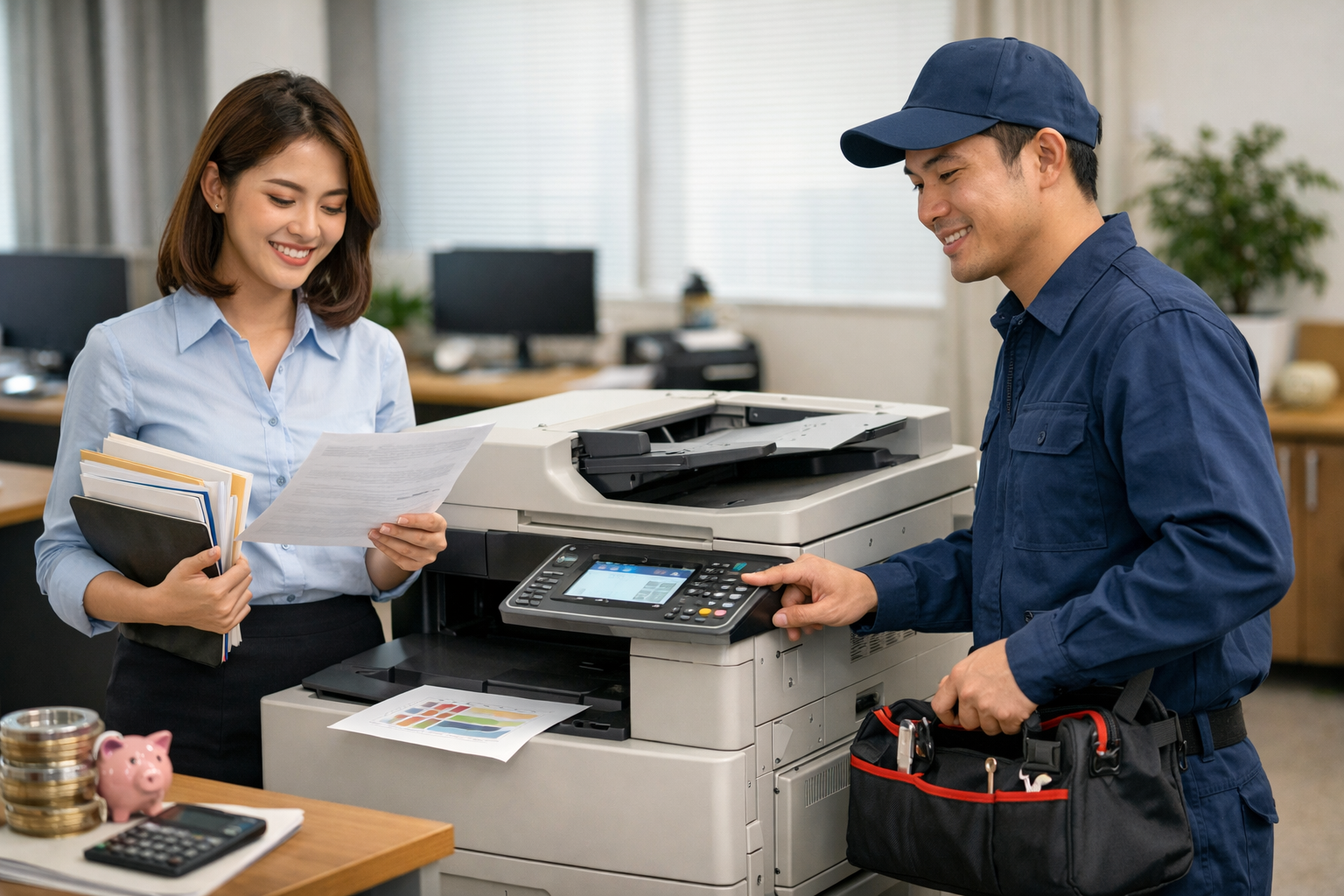 cho thuê máy photocopy Sơn Điền giá rẻ - Những Lợi Ích Khi Thuê Máy Photocopy Giá Rẻ Tại Sơn Điền
