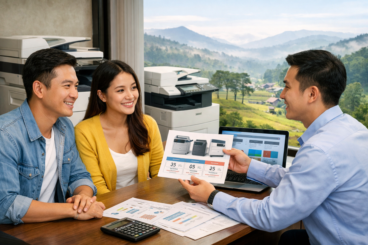 giá thuê máy photocopy Sơn Điền Lâm Đồng - Hướng dẫn chọn dịch vụ thuê máy photocopy phù hợp tại Sơn Điền Lâm Đồng