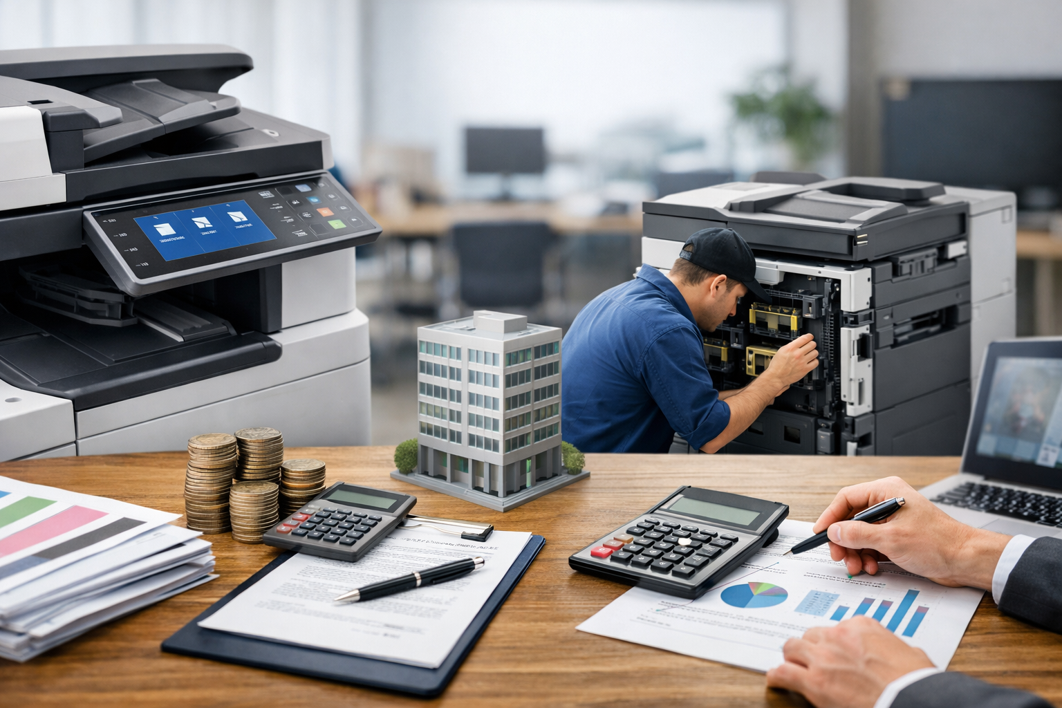 so sánh thuê máy photocopy Bảo Thuận - Các yếu tố ảnh hưởng đến giá thuê máy photocopy Bảo Thuận