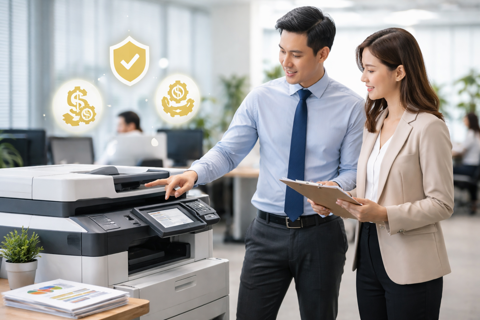 cách chọn thuê máy photocopy Bảo Thuận - Lợi ích khi thuê máy photocopy Bảo Thuận