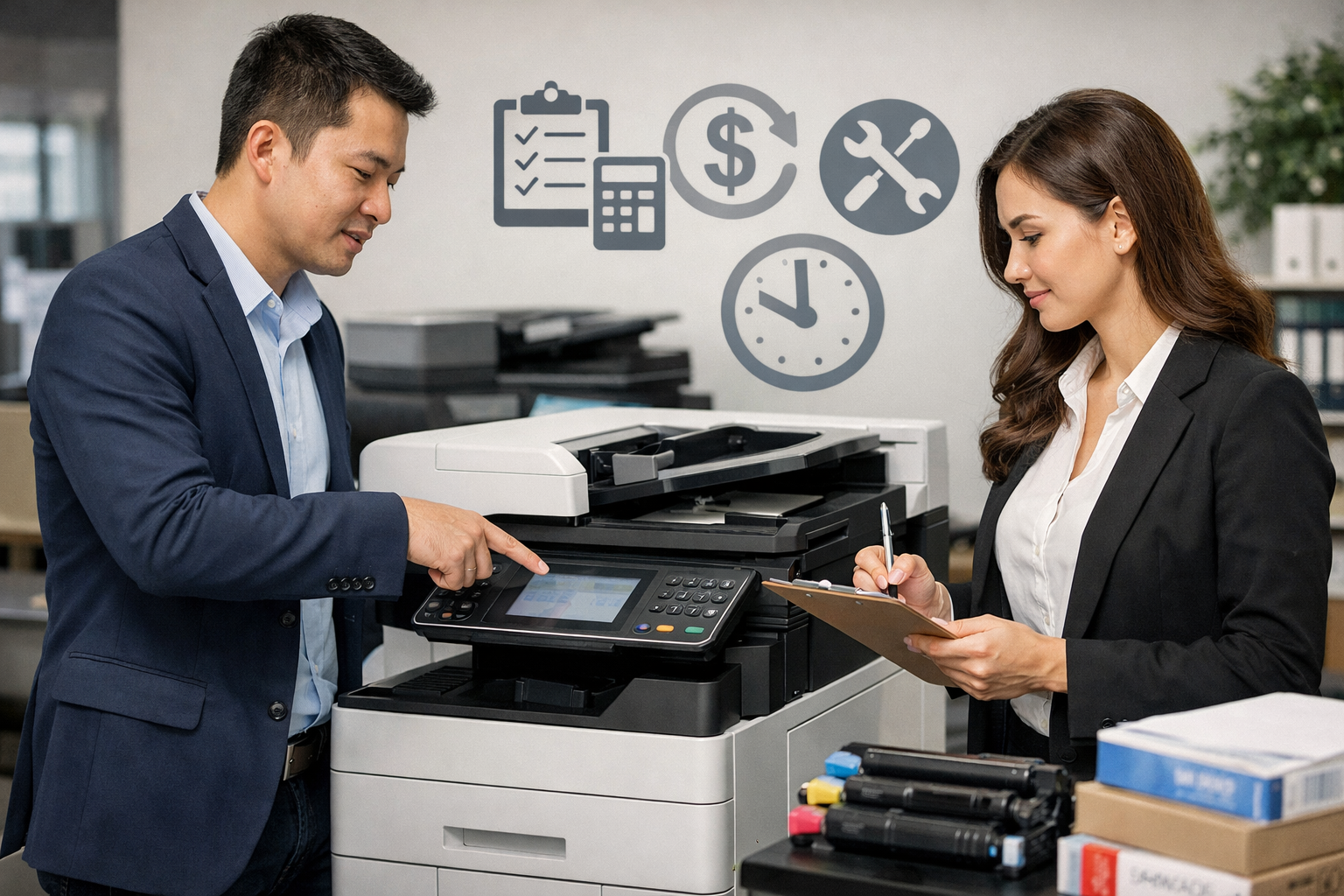 kinh nghiệm thuê máy photocopy Đinh Trang Thượng - Các Tiêu Chí Quan Trọng Khi Thuê Máy Photocopy