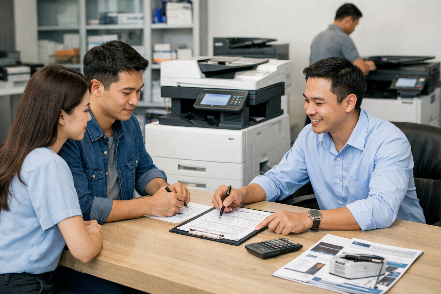 hướng dẫn thuê máy photocopy Đinh Trang Thượng - Quy Trình Thuê Máy Photocopy Tại Đinh Trang Thượng