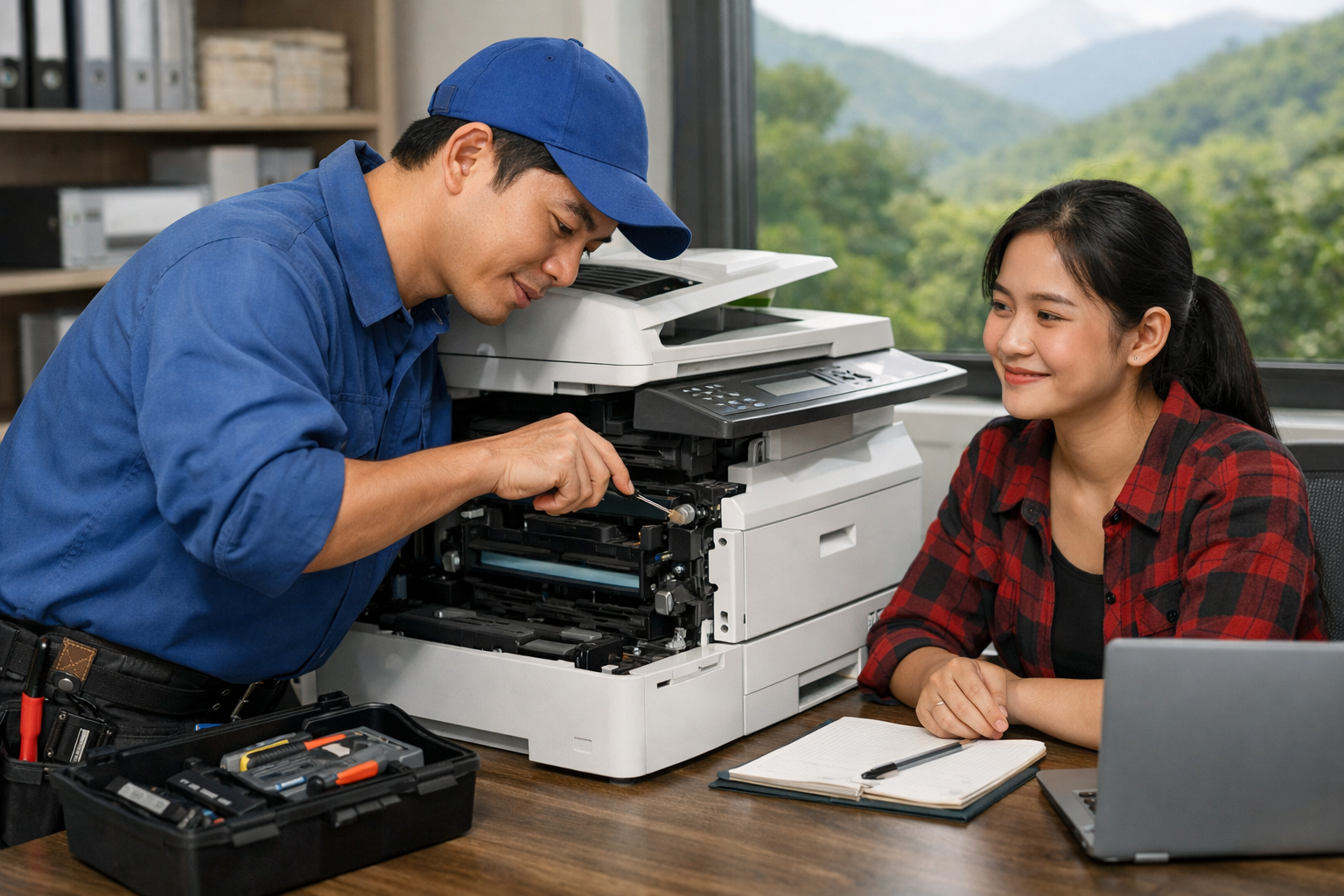 thuê máy photocopy tại Đam Rông 2 - Lợi ích của dịch vụ bảo trì và hỗ trợ kỹ thuật khi thuê máy photocopy tại Đam Rông 2