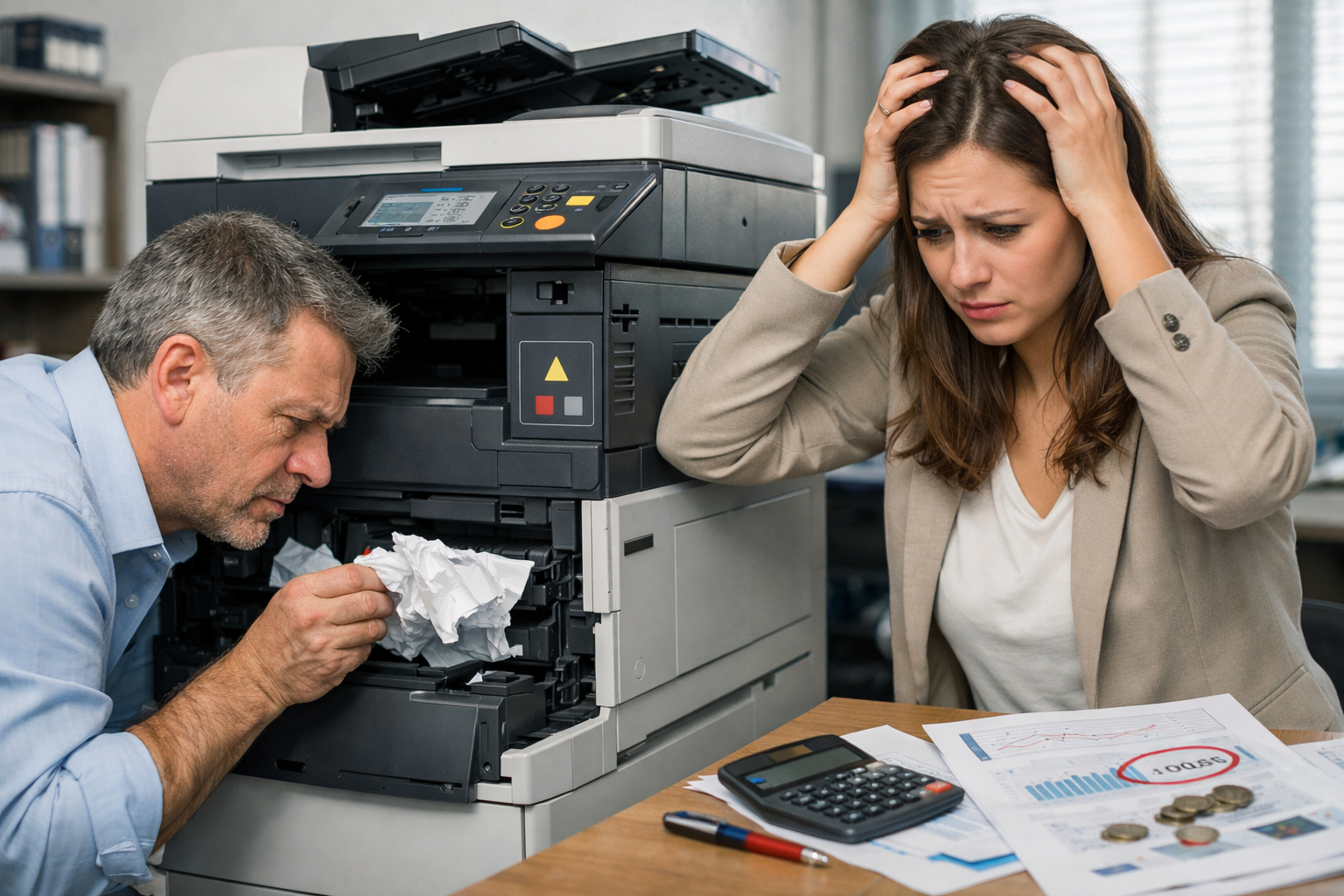 địa chỉ thuê photocopy Đam Rông 2 - Những sai lầm thường gặp khi thuê máy photocopy và cách tránh