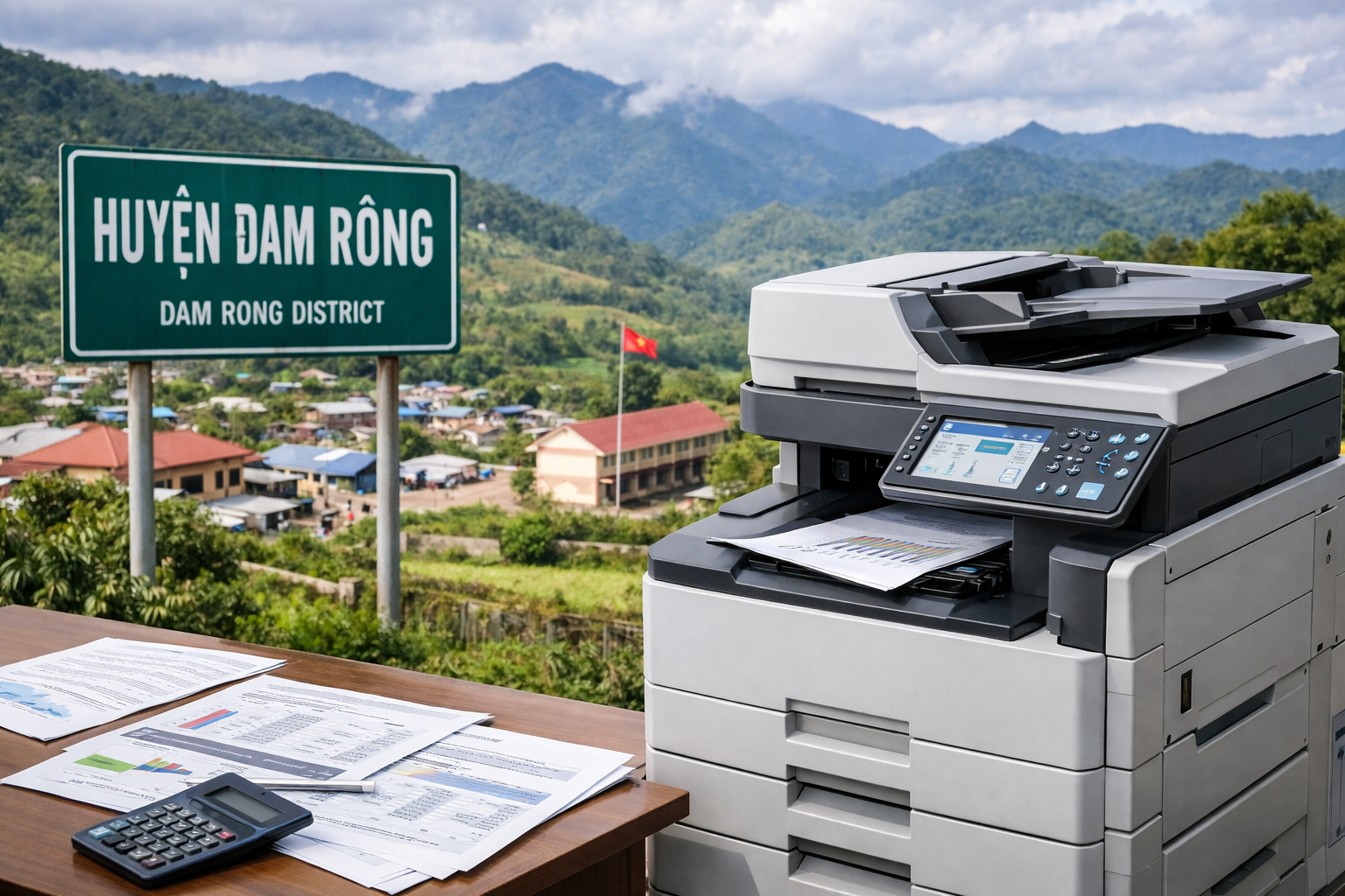 bảng giá thuê photocopy Đam Rông 2 - Bảng Giá Thuê Máy Photocopy Đam Rông 2 Mới Nhất