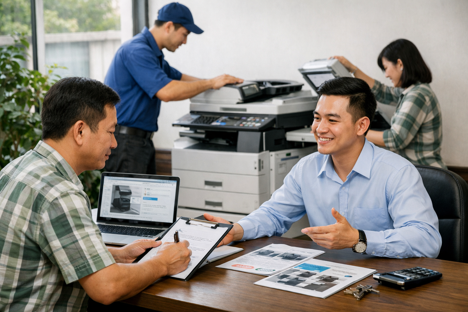 hướng dẫn thuê máy photocopy Đam Rông 2 - Quy trình thuê máy photocopy Đam Rông 2 từ A đến Z