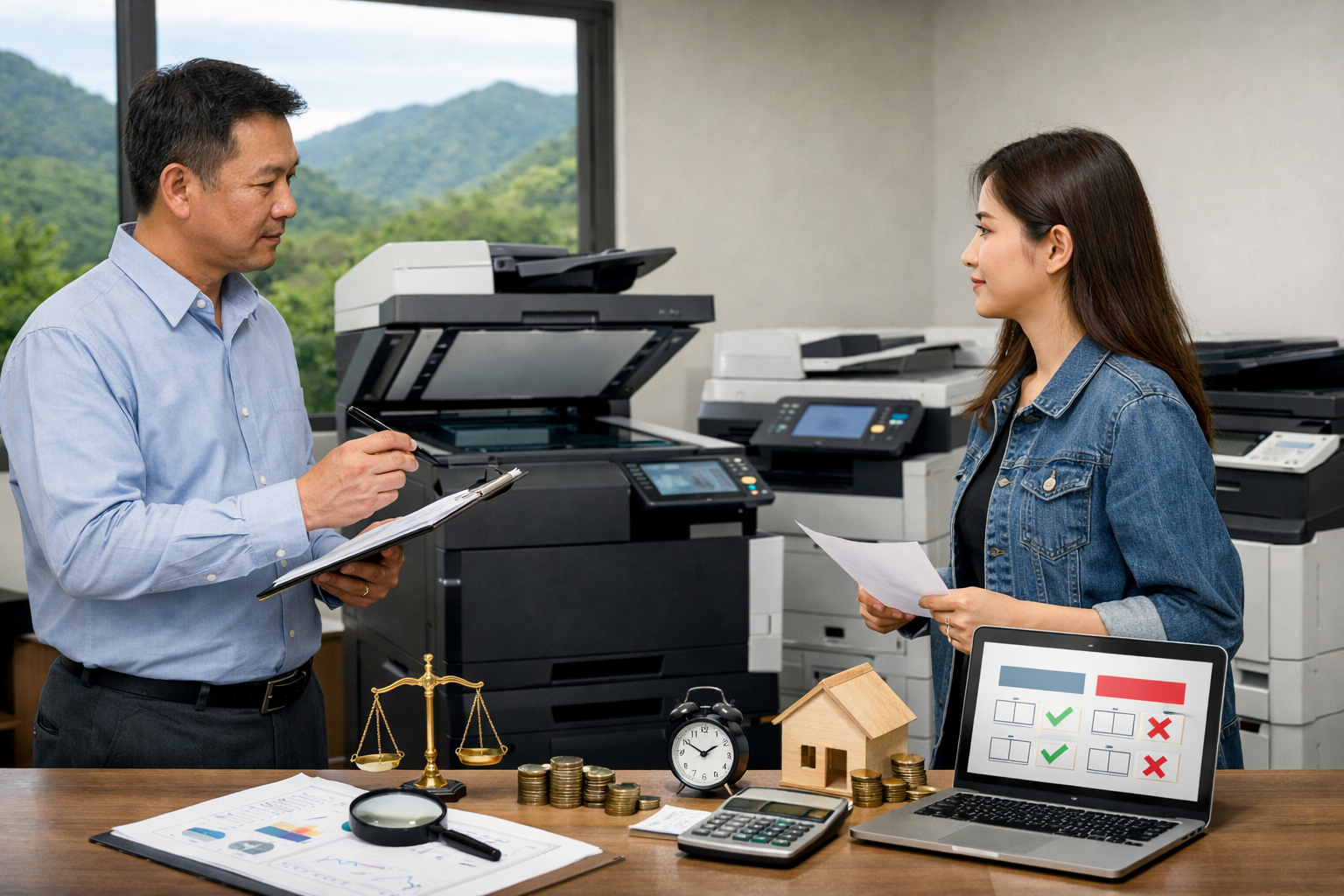 so sánh thuê photocopy Đam Rông 2 - Những Yếu Tố Cần Xem Xét Khi Thuê Máy Photocopy Tại Đam Rông 2