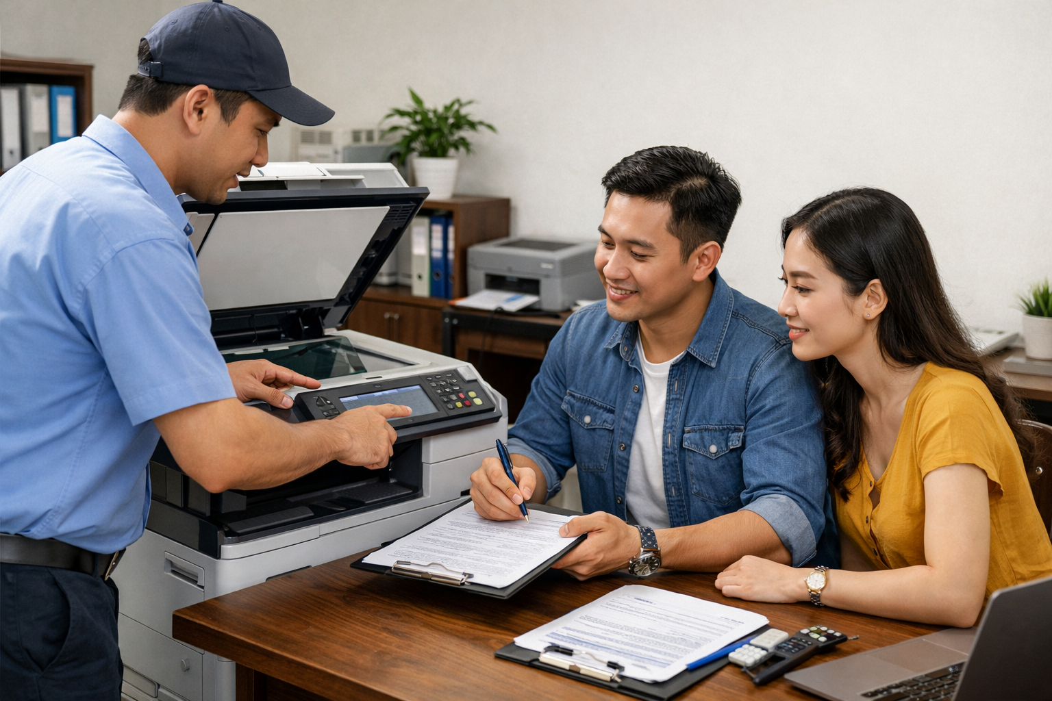 thuê photocopy Đam Rông 2 tốt nhất - Quy Trình Thuê Máy Photocopy Đam Rông 2