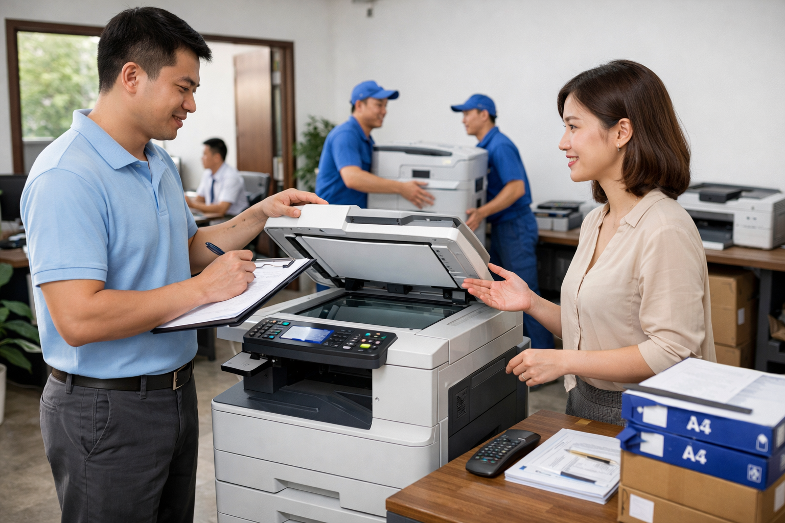 thuê máy photocopy Đam Rông 2 là gì - Quy trình thuê máy photocopy tại Đam Rông 2