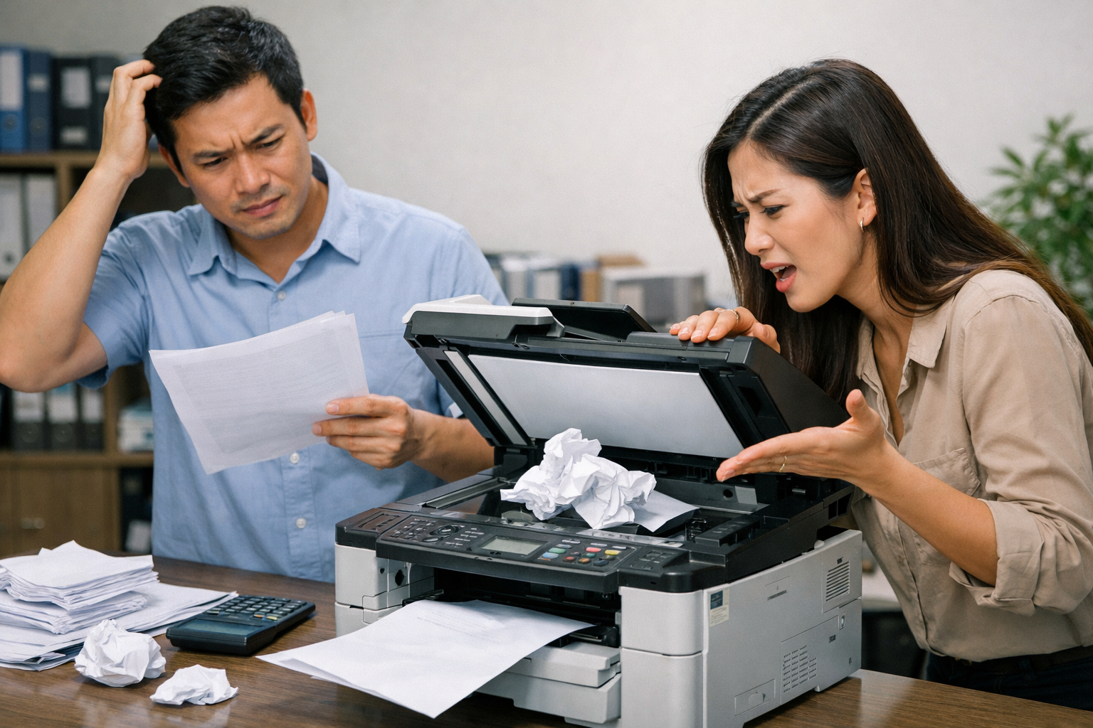 giá thuê máy photocopy Đam Rông 2 - Các sai lầm cần tránh khi thuê máy photocopy tại Đam Rông 2