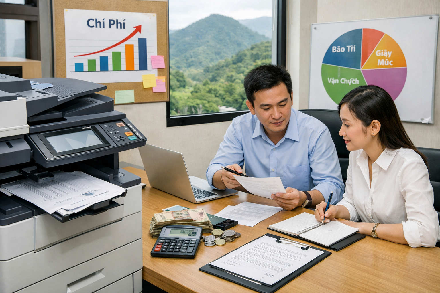 kinh nghiệm thuê máy photocopy Đam Rông 1 - Các yếu tố ảnh hưởng đến giá thuê máy photocopy tại Đam Rông