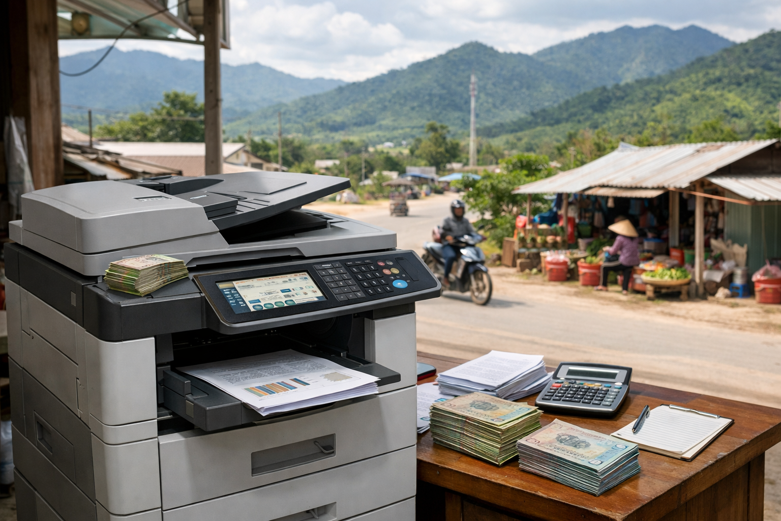 địa chỉ thuê máy photocopy Đam Rông 1 - Giá thuê máy photocopy tại Đam Rông 1