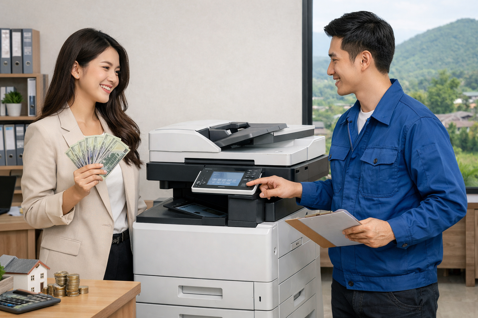 thuê máy photocopy tốt nhất Đam Rông 1 - Lợi Ích Khi Thuê Máy Photocopy Thay Vì Mua Mới