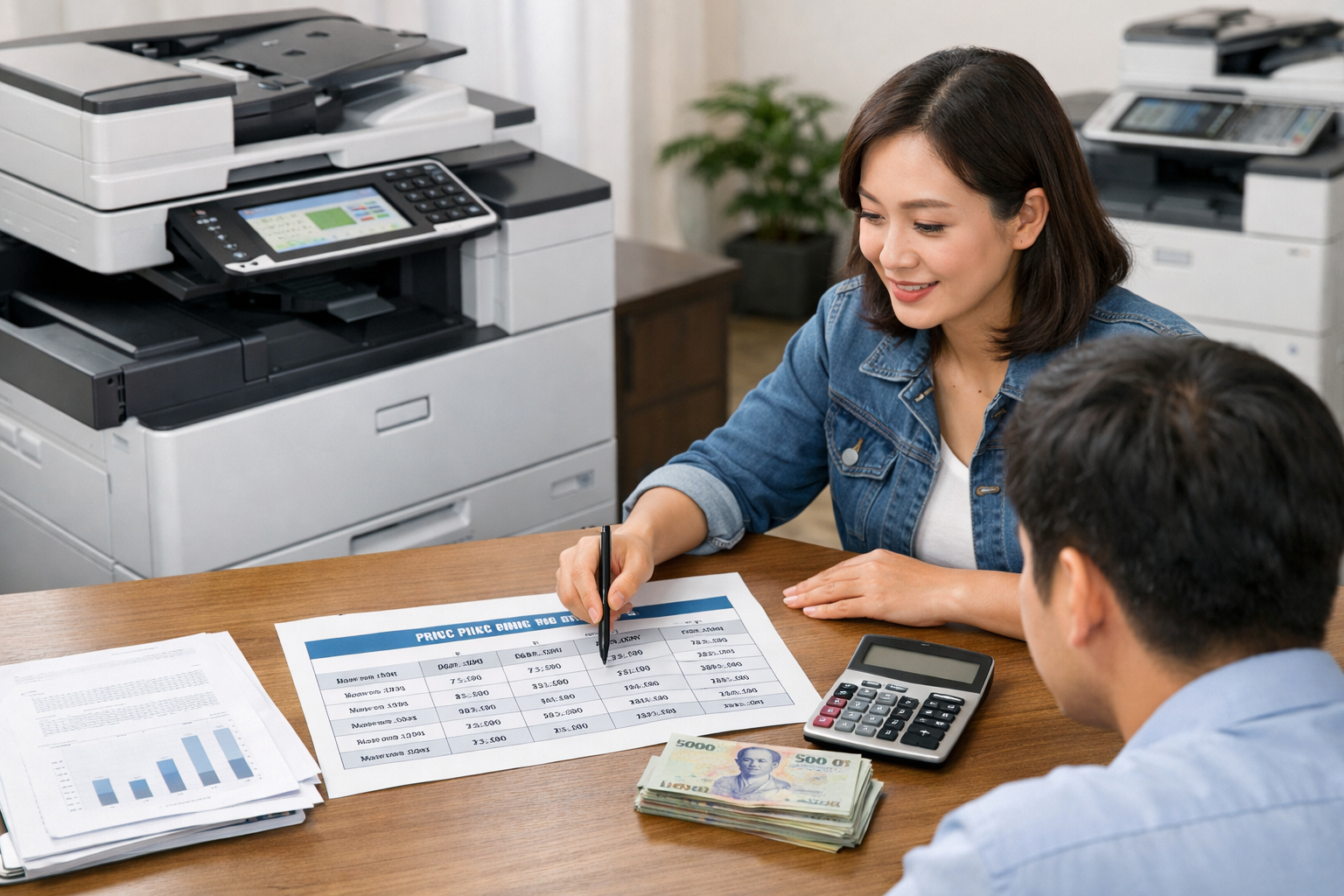 so sánh thuê máy photocopy Đam Rông 1 - Bảng Giá Thuê Máy Photocopy Đam Rông 1