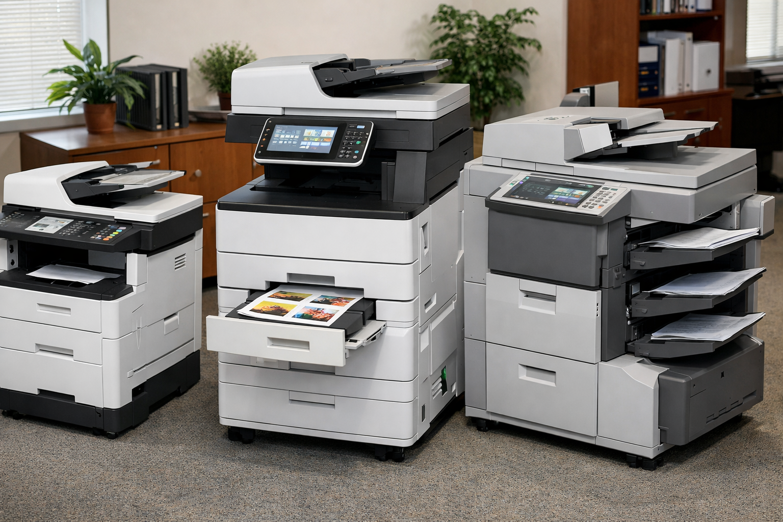 thuê máy photocopy là gì Đam Rông 1 - Các Loại Máy Photocopy Thường Được Thuê tại D’Ran 1