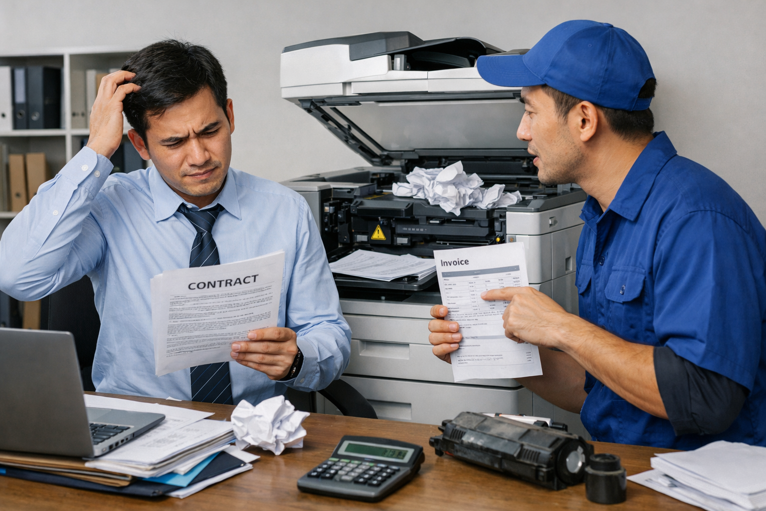 thuê máy photocopy là gì Đam Rông 1 - Những Sai Lầm Thường Gặp Khi Thuê Máy Photocopy và Cách Tránh