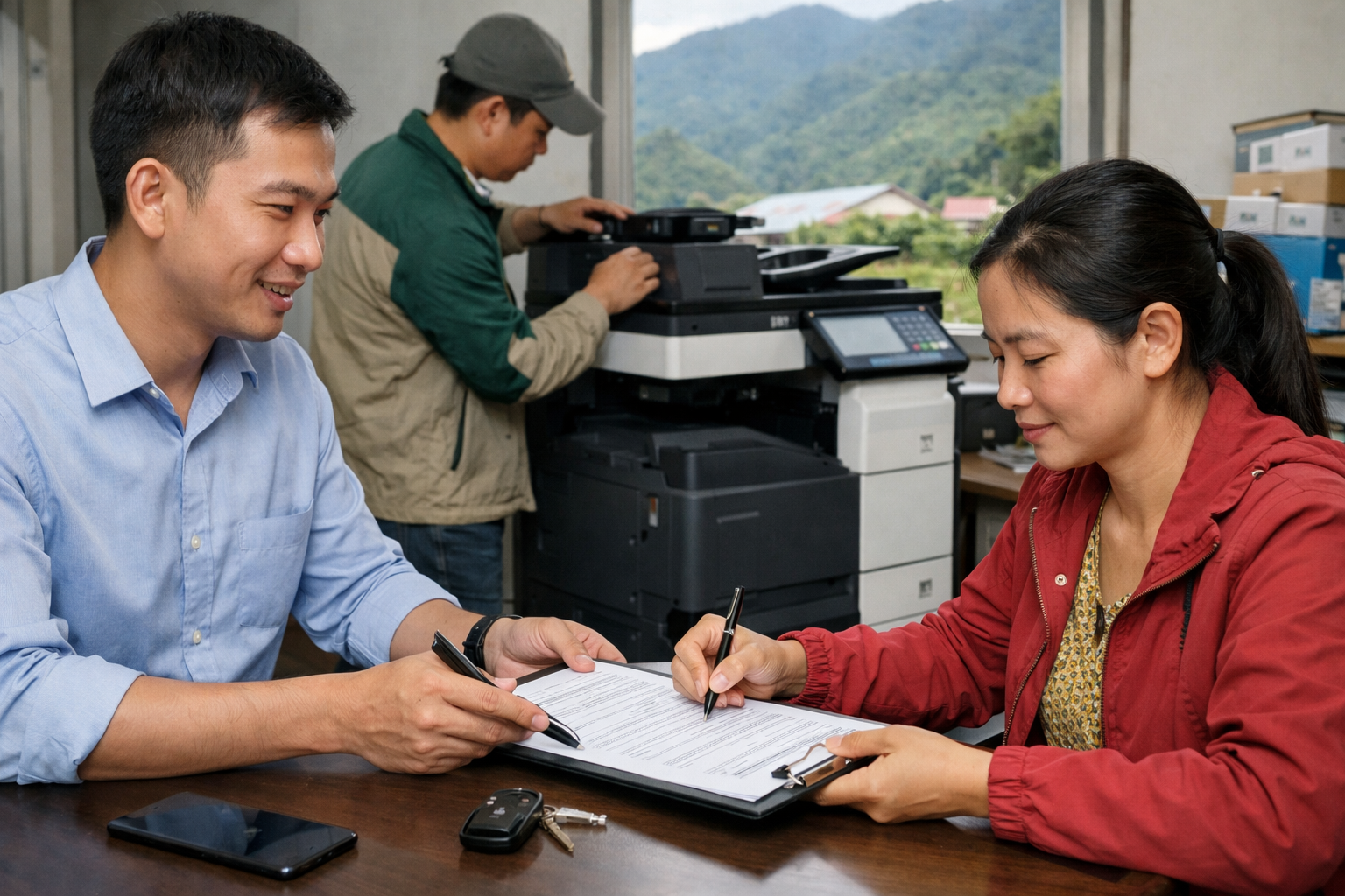 cách thuê máy photocopy Đam Rông 1 - Quy Trình Thuê Máy Photocopy Tại Đam Rông