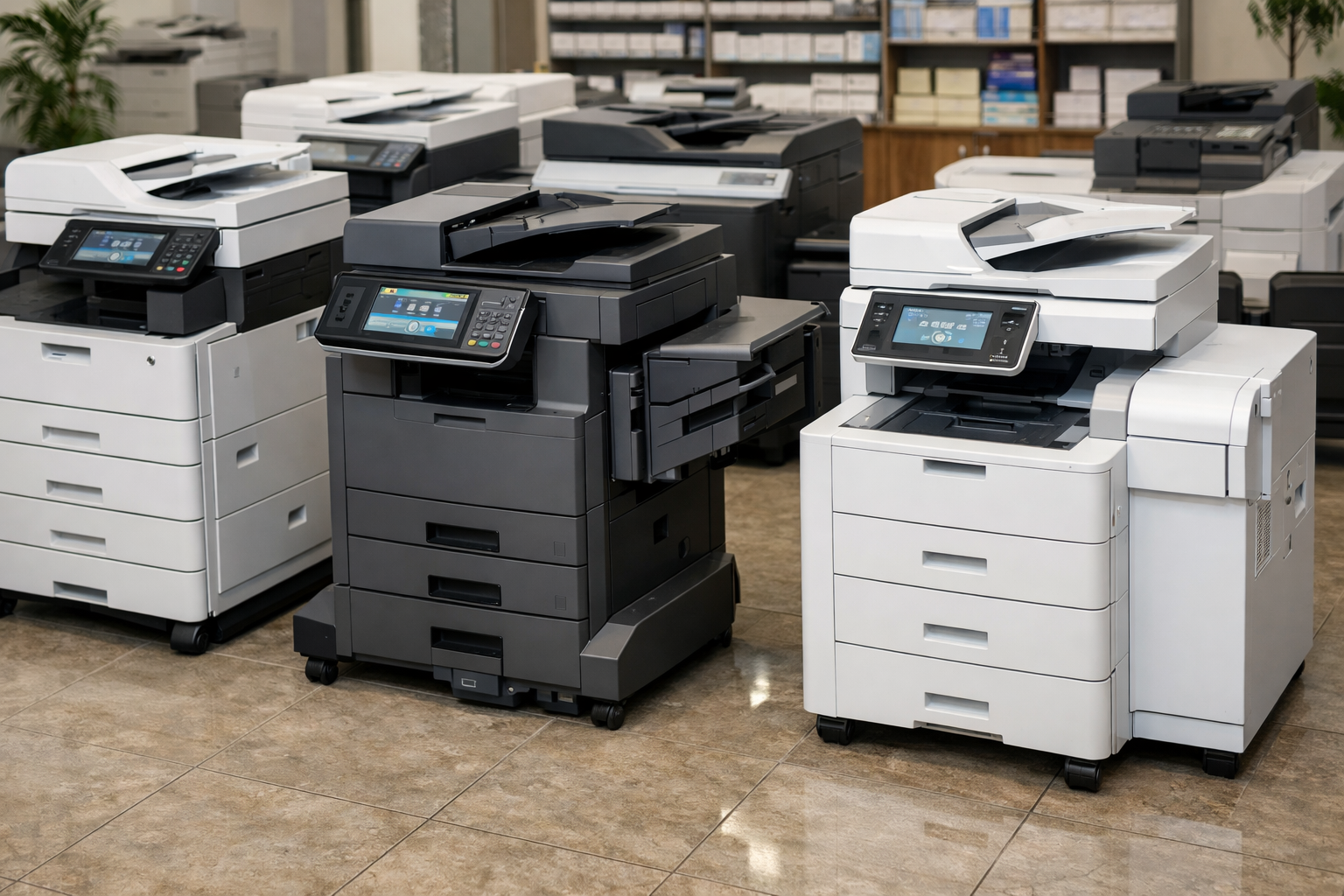 Thuê photocopy Phúc Thọ Lâm Hà uy tín - Các Mẫu Máy Photocopy Phổ Biến tại Phúc Thọ Lâm Hà