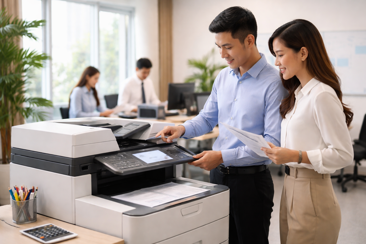 Địa chỉ thuê photocopy Phúc Thọ Lâm Hà - Lợi ích khi thuê máy photocopy tại Phúc Thọ Lâm Hà