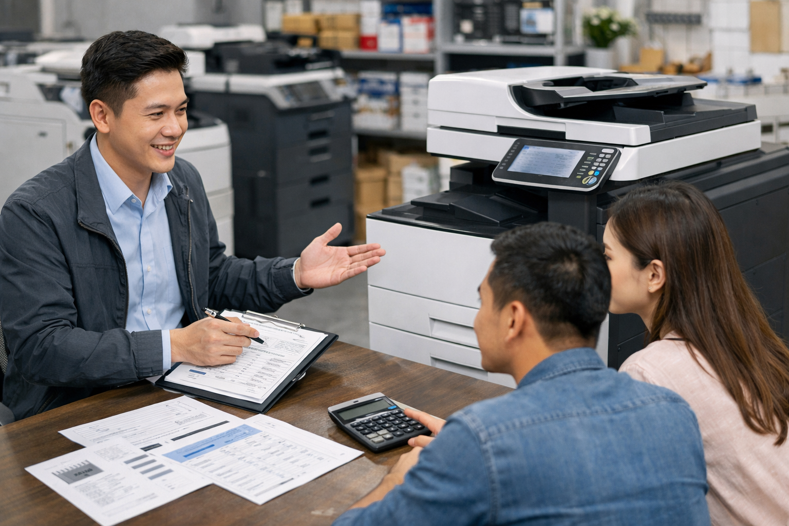 Cách thuê photocopy Phúc Thọ Lâm Hà - Các yếu tố cần xem xét khi thuê máy photocopy tại Phúc Thọ Lâm Hà