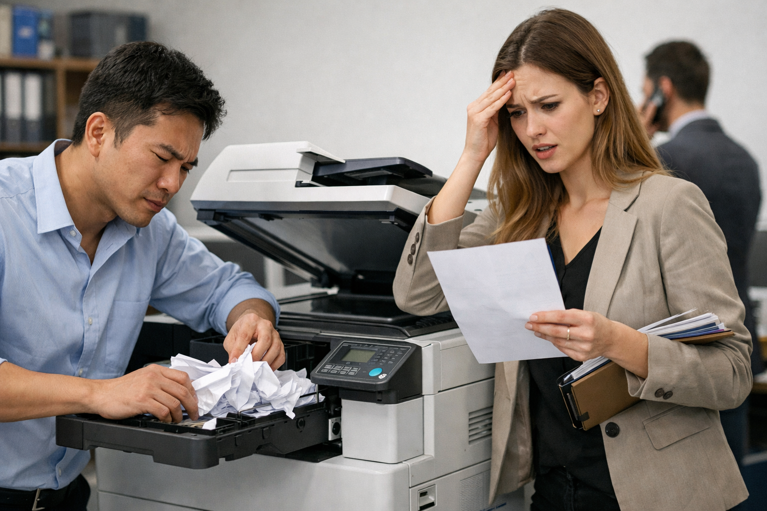 Mẹo thuê photocopy Phúc Thọ Lâm Hà - Các Sai Lầm Thường Gặp Khi Thuê Máy Photocopy