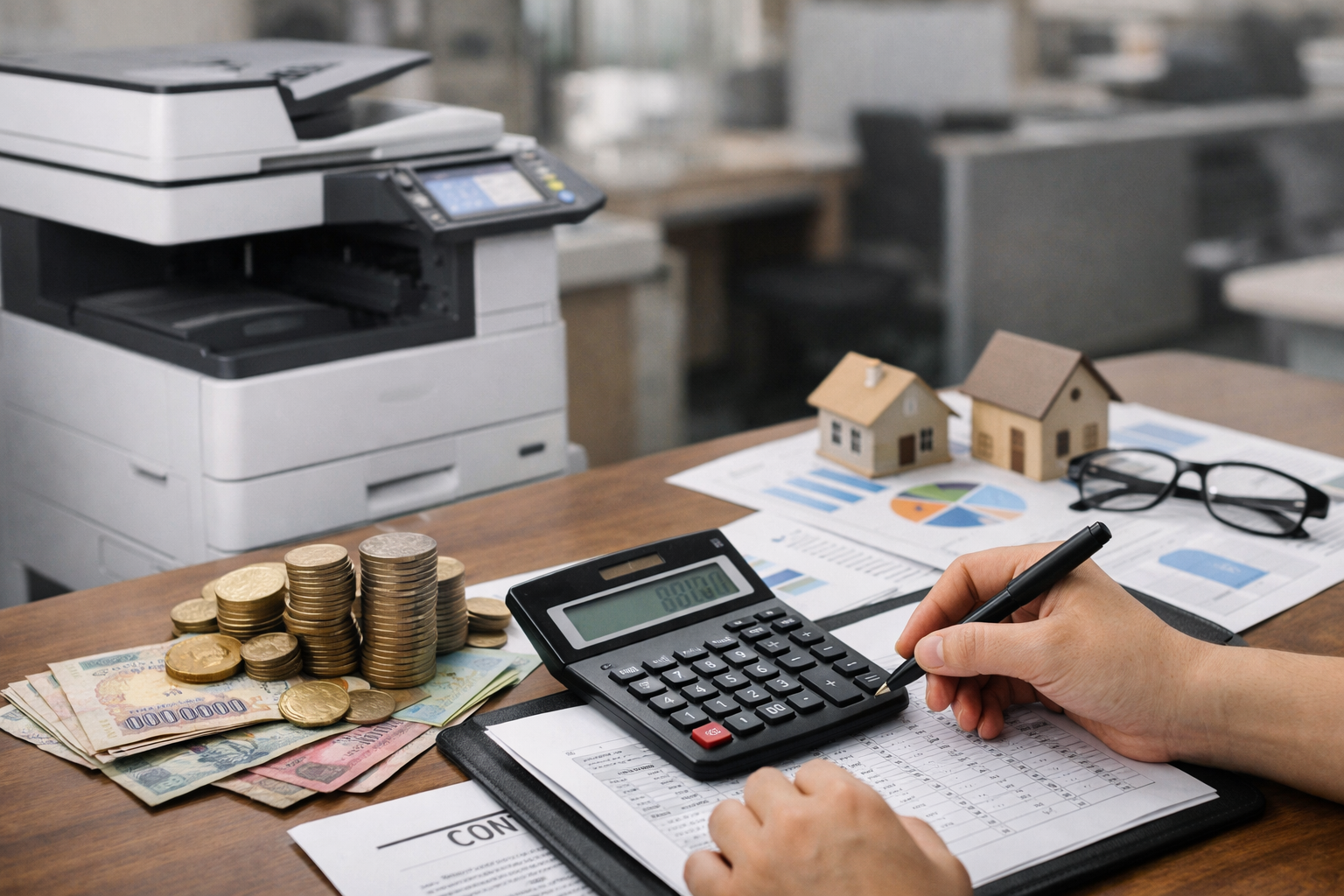 Hướng dẫn thuê photocopy Phúc Thọ Lâm Hà - Chi Phí Thuê Máy Photocopy Phúc Thọ Lâm Hà