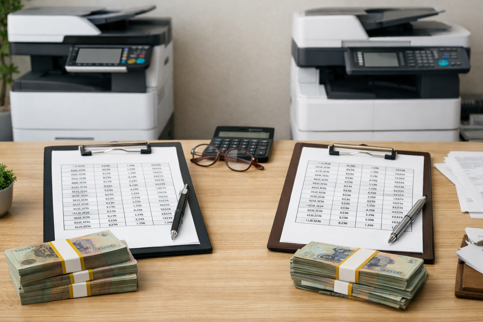 So sánh thuê photocopy Phúc Thọ Lâm Hà - Bảng giá thuê máy photocopy tại Phúc Thọ và Lâm Hà