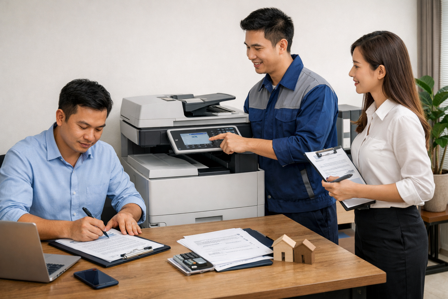 Đánh giá thuê photocopy Phúc Thọ Lâm Hà - Quy trình thuê máy photocopy tại Phúc Thọ Lâm Hà