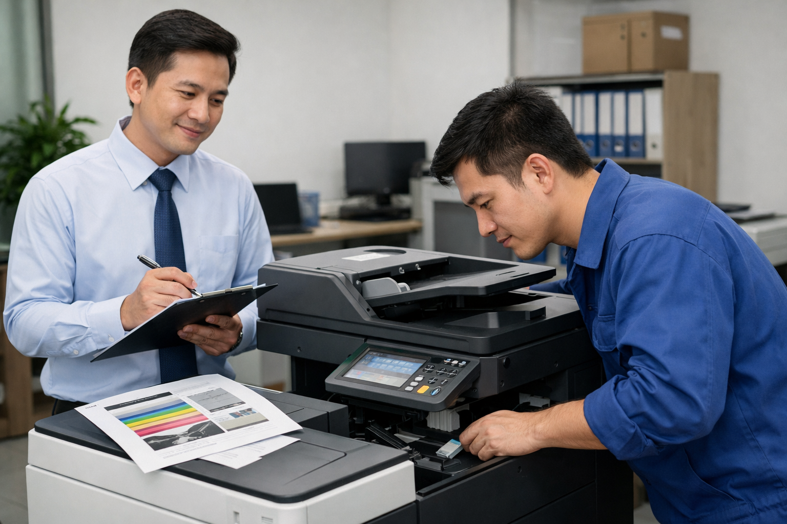 Đánh giá thuê photocopy Phúc Thọ Lâm Hà - Đánh giá chất lượng dịch vụ thuê máy photocopy Phúc Thọ Lâm Hà