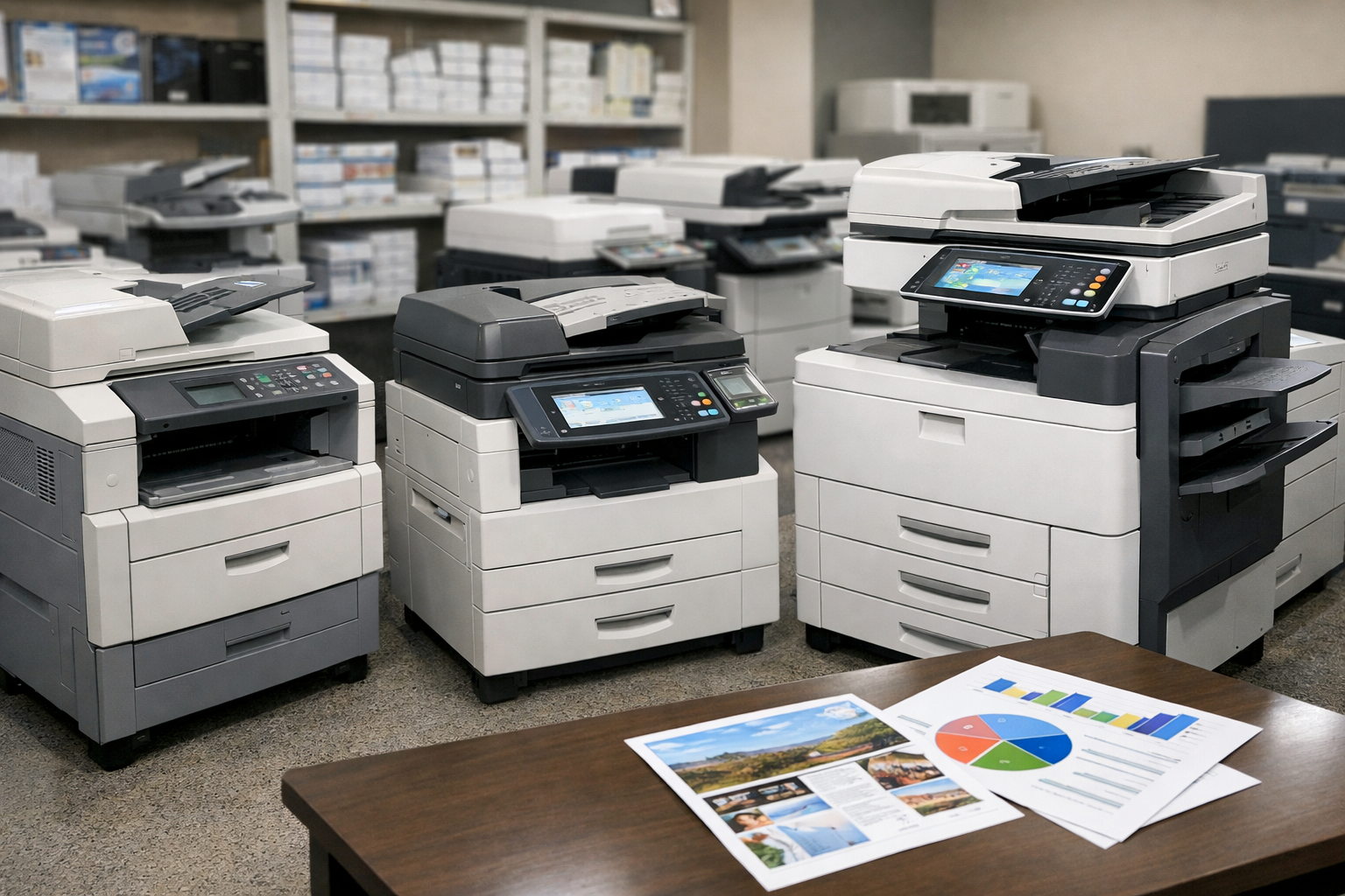 kinh nghiệm thuê máy photocopy Tân Hà - Các loại máy photocopy cho thuê tại Tân Hà và cách lựa chọn