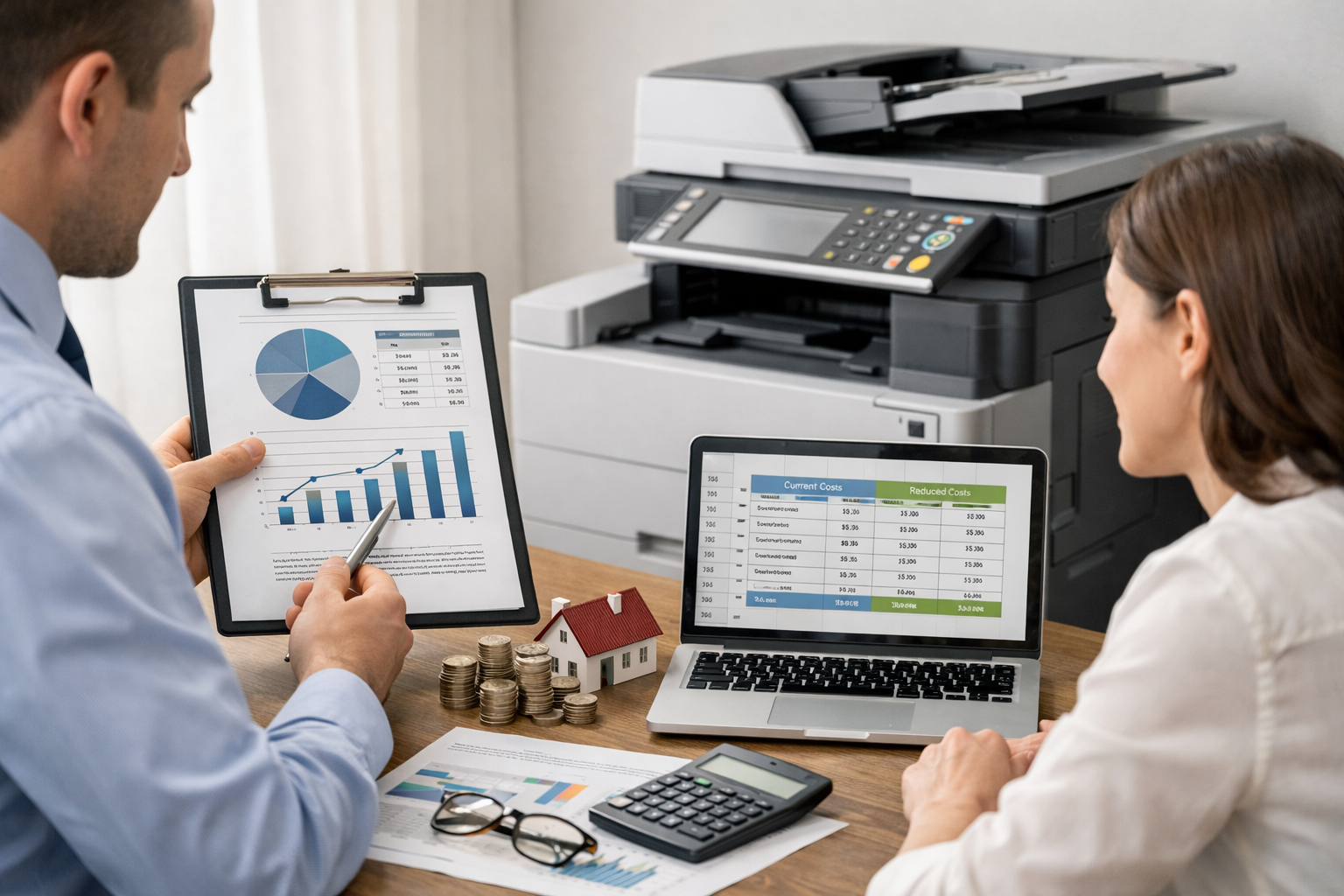 kinh nghiệm thuê máy photocopy Tân Hà - Cách tối ưu chi phí khi thuê máy photocopy Tân Hà