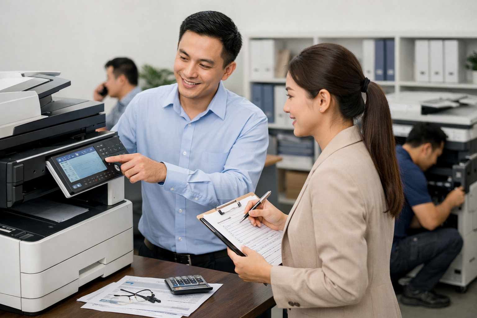 thuê máy photocopy Tân Hà tốt nhất - Hướng Dẫn Quy Trình Thuê Máy Photocopy Tại Tân Hà