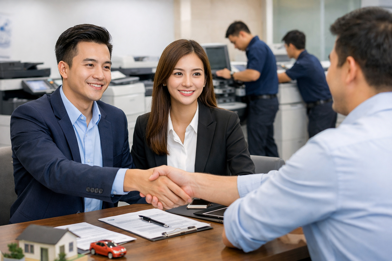 thuê máy photocopy Tân Hà tốt nhất - Lý Do Tại Sao Nên Chọn Tân Hà So Với Các Đơn Vị Khác