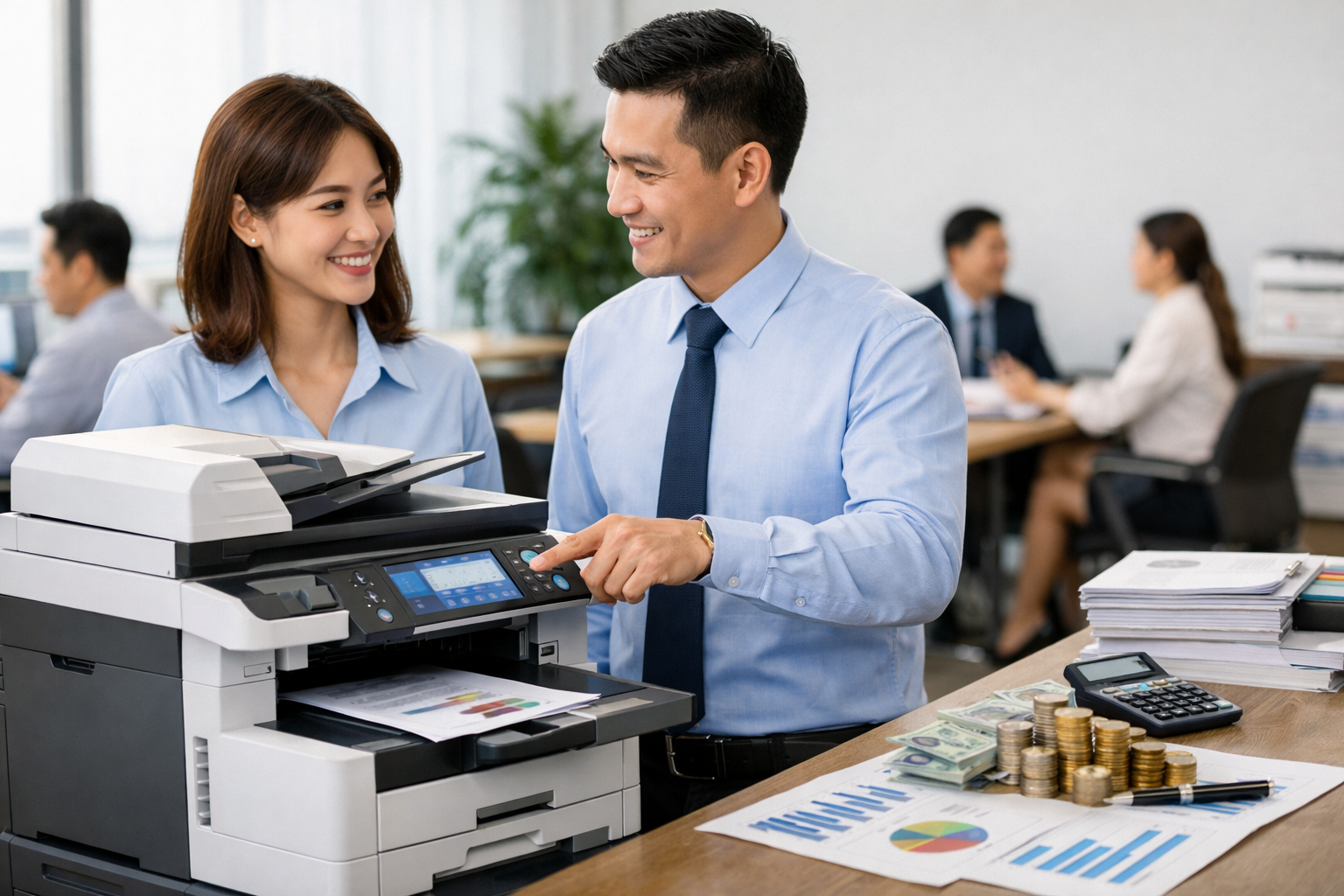 mẹo thuê máy photocopy Tân Hà - Các Lợi Ích Khi Thuê Máy Photocopy Tại Tân Hà