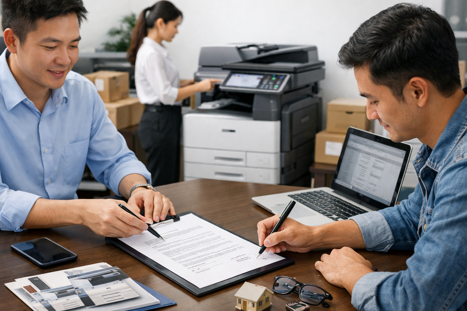 so sánh thuê máy photocopy Tân Hà - Hướng dẫn chi tiết quy trình thuê máy photocopy Tân Hà