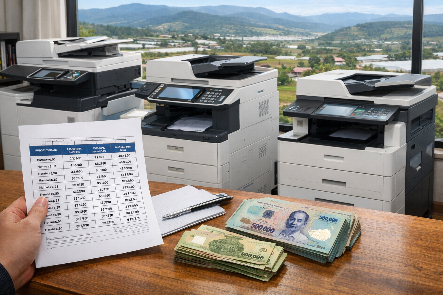 thuê photocopy Nam Ban Lâm Hà giá rẻ - Bảng giá thuê máy photocopy Nam Ban Lâm Hà hiện nay