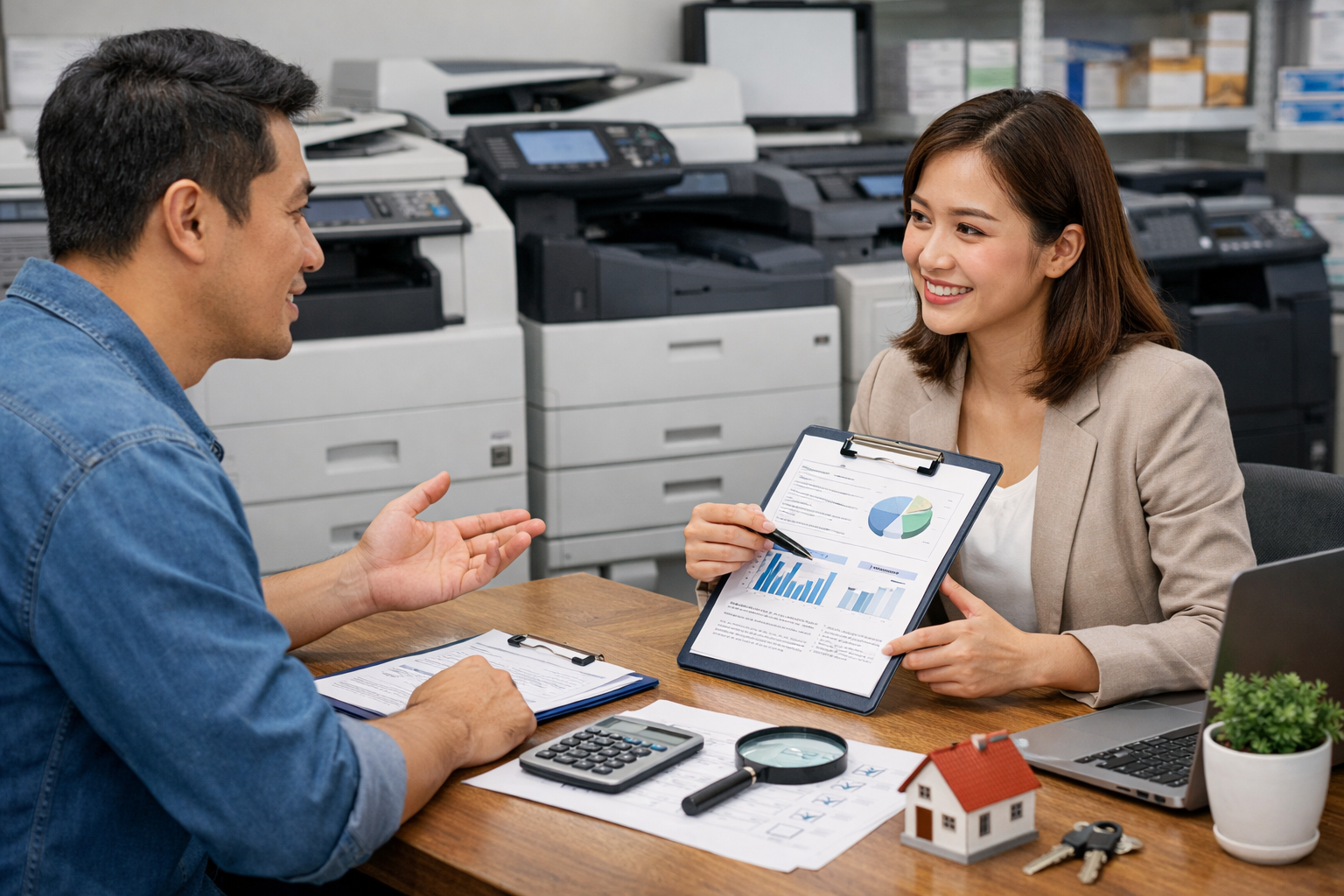 thuê photocopy Nam Ban Lâm Hà uy tín - Những yếu tố cần xem xét khi chọn dịch vụ thuê máy photocopy Nam Ban Lâm Hà