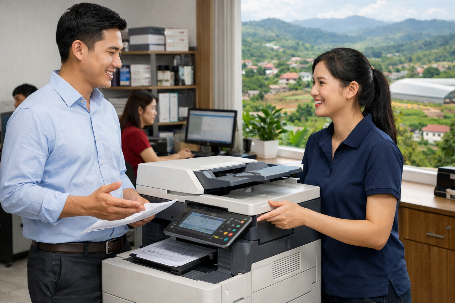 địa chỉ thuê photocopy Nam Ban Lâm Hà - Những ưu điểm khi thuê máy photocopy tại Nam Ban Lâm Hà