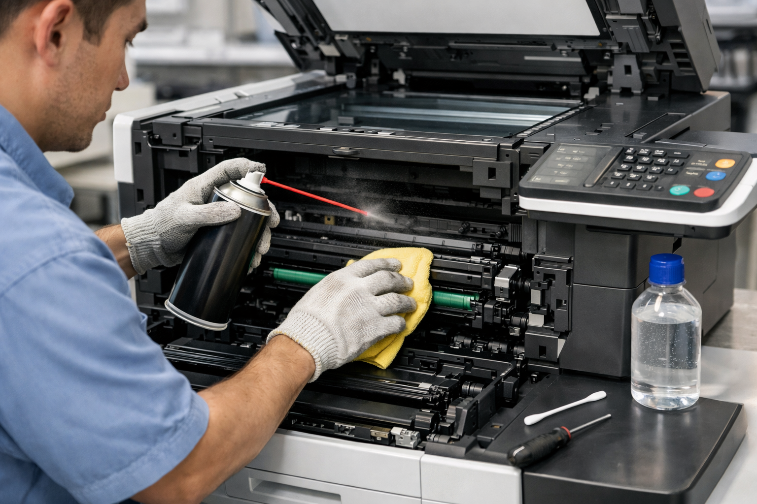 mẹo thuê photocopy Nam Ban Lâm Hà - Cách Bảo Dưỡng Máy Photocopy Khi Thuê