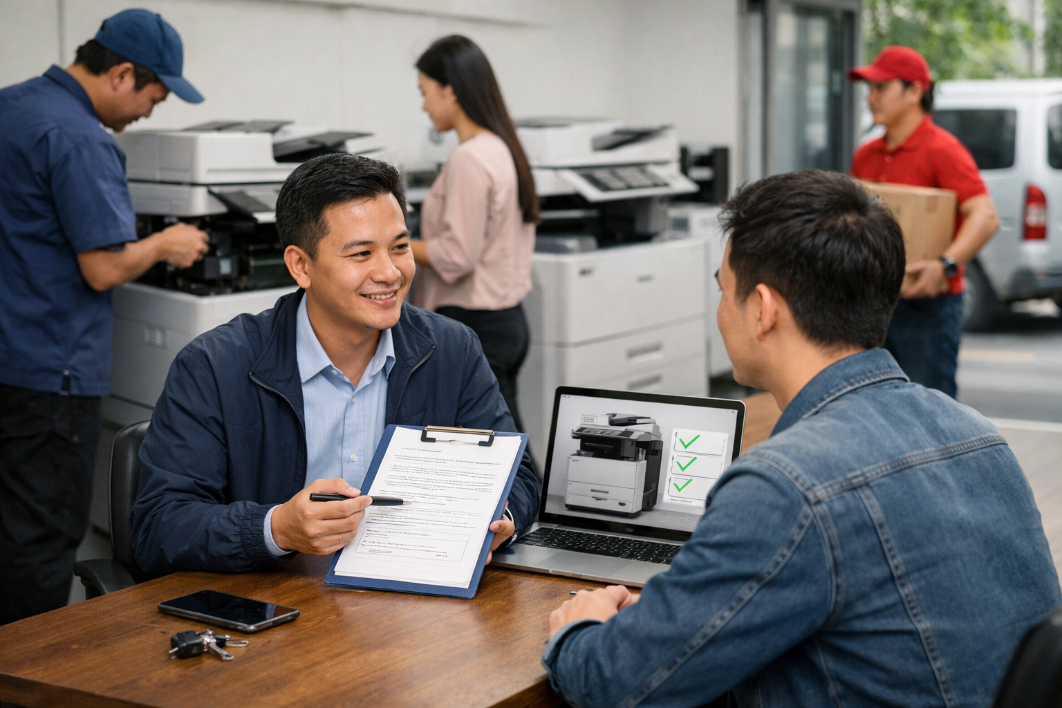 so sánh thuê photocopy Nam Ban Lâm Hà - Quy Trình Thuê Máy Photocopy tại Nam Ban Lâm Hà
