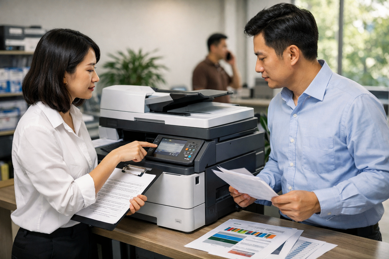 dịch vụ thuê photocopy Nam Ban tốt nhất - Những yếu tố cần lưu ý khi thuê máy photocopy tại Nam Ban