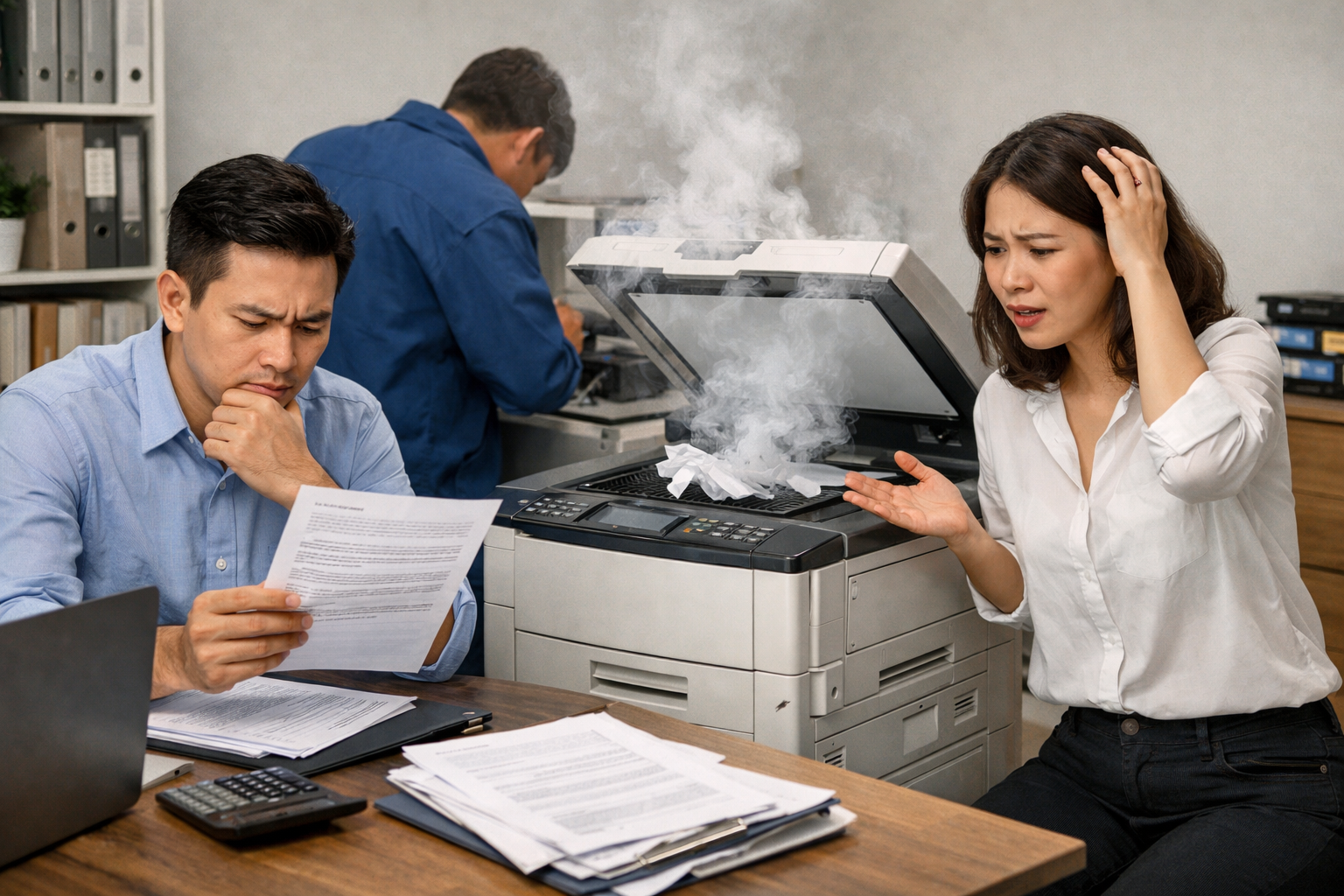 kinh nghiệm thuê máy photocopy Lâm Hà - Những Sai Lầm Thường Gặp Khi Thuê Máy Photocopy và Cách Tránh