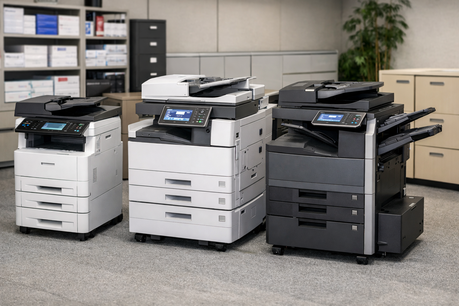 địa chỉ thuê máy photocopy Nam Hà - Các dòng máy photocopy phổ biến khi thuê tại Nam Hà