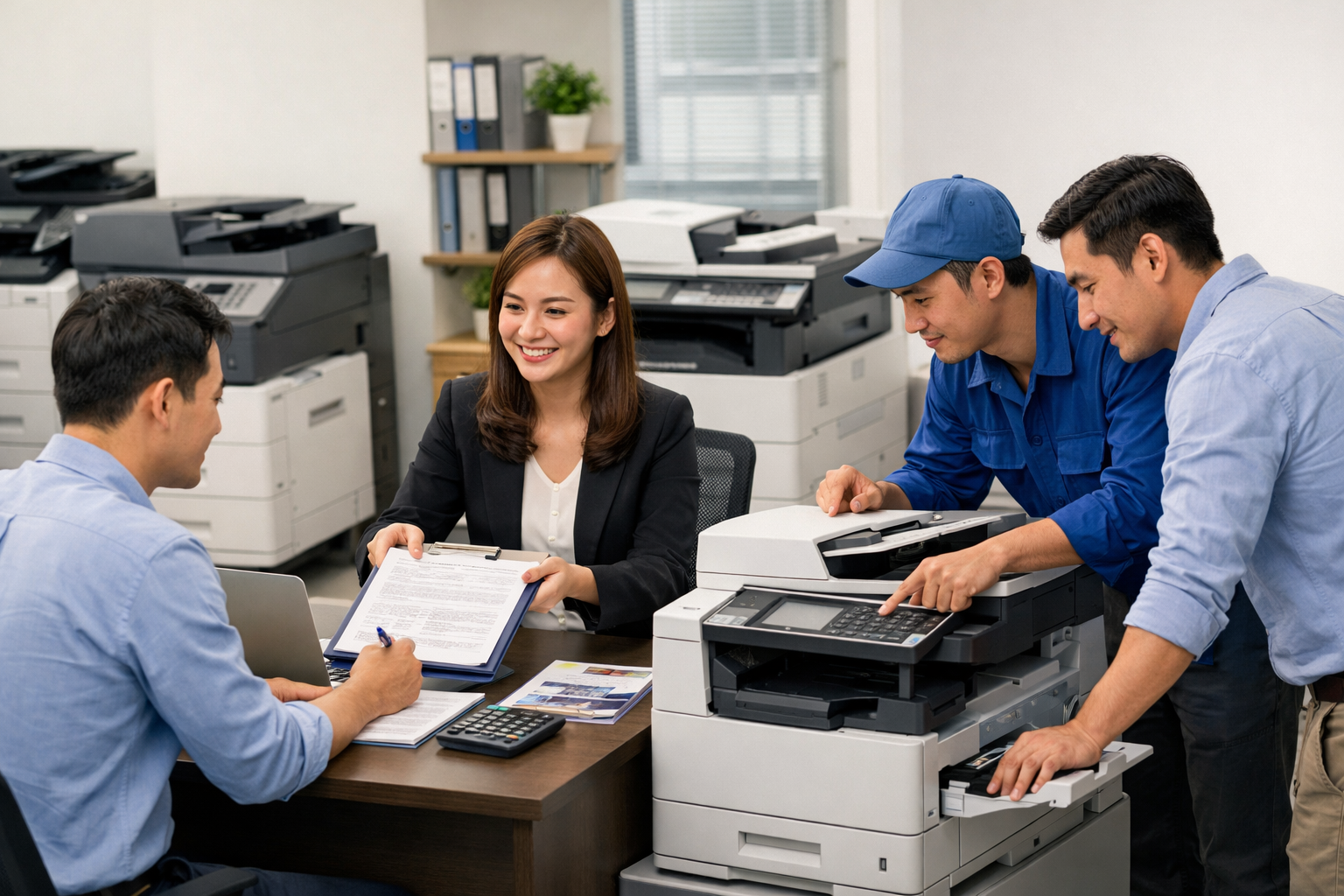 đánh giá thuê máy photocopy Nam Hà - Hướng dẫn quy trình thuê máy photocopy tại Nam Hà