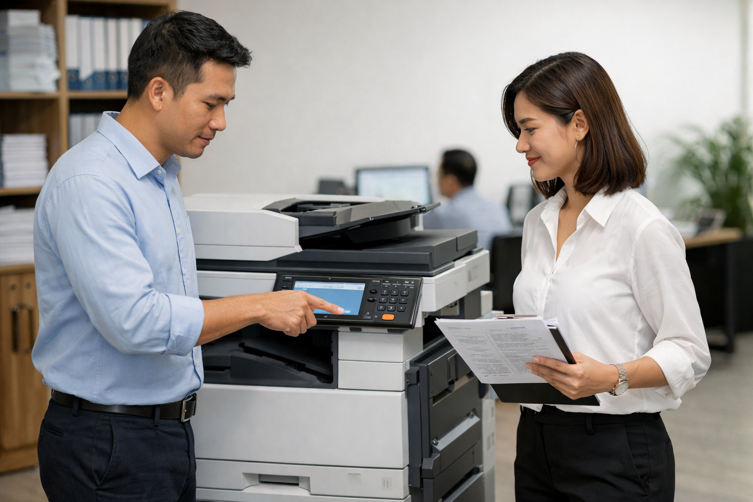 hướng dẫn thuê máy photocopy Lâm Hà - Cách lựa chọn máy photocopy phù hợp tại Lâm Hà