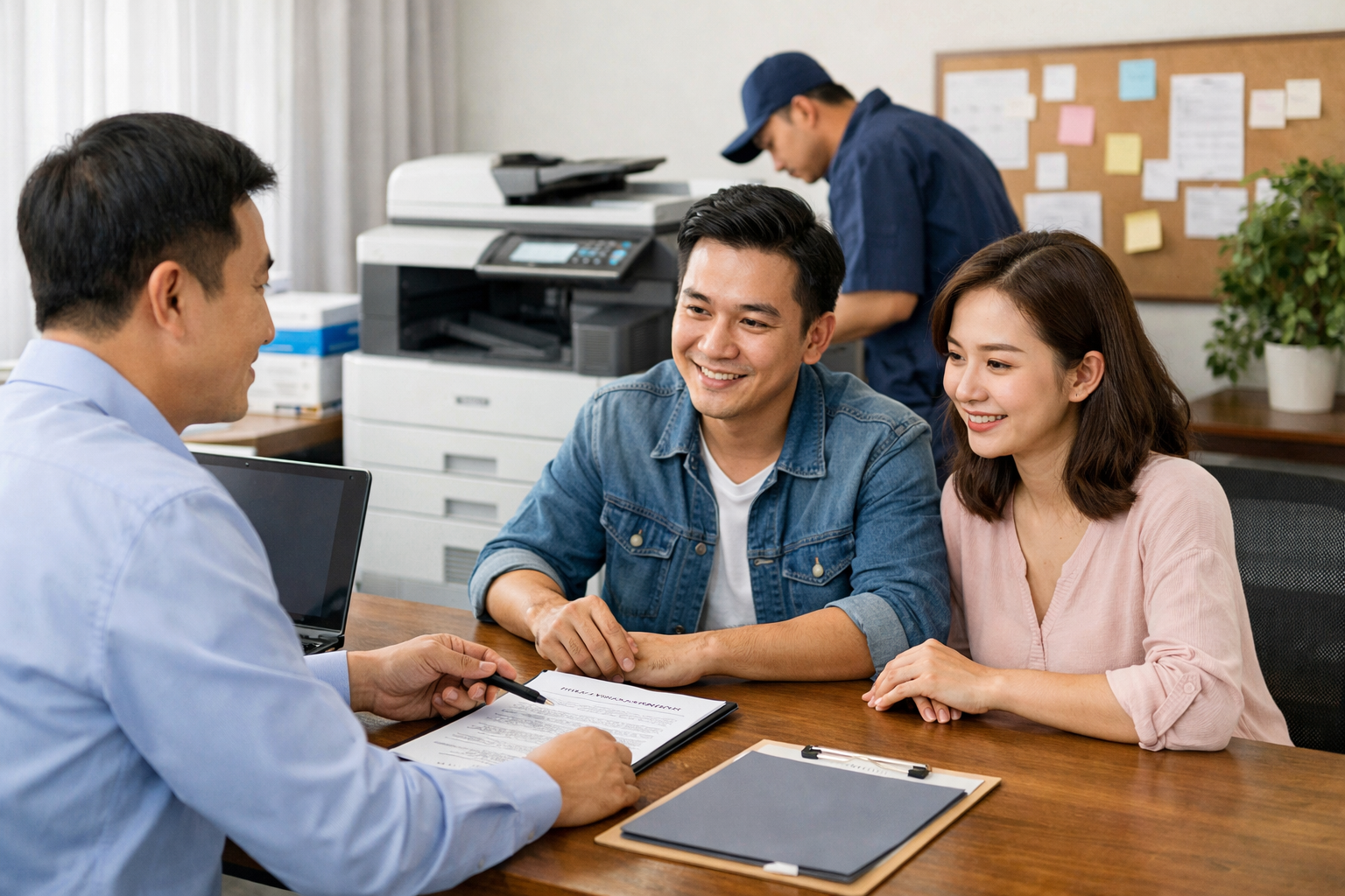 cách thuê máy photocopy Nam Hà Lâm Hà - Quy Trình Thuê Máy Photocopy Tại Nam Hà Lâm Hà