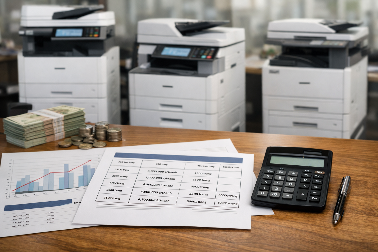 giá thuê máy photocopy Nam Hà Lâm Hà - Bảng giá thuê máy photocopy Nam Hà Lâm Hà