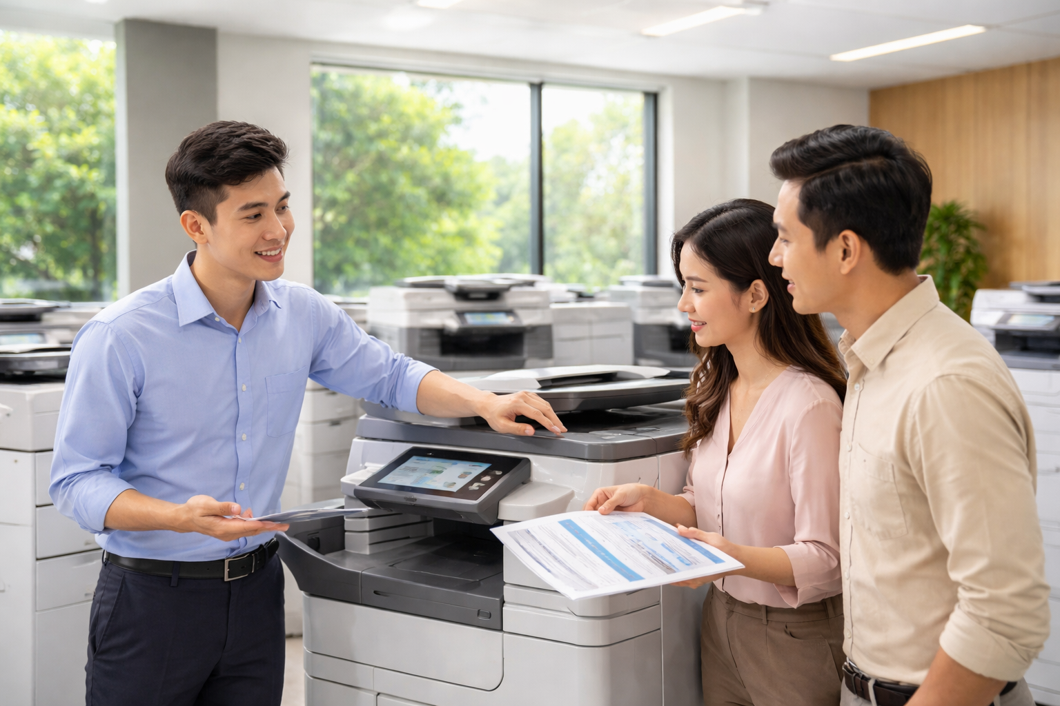 giá thuê máy photocopy Nam Hà Lâm Hà - Cách chọn máy photocopy phù hợp khi thuê tại Nam Hà Lâm Hà
