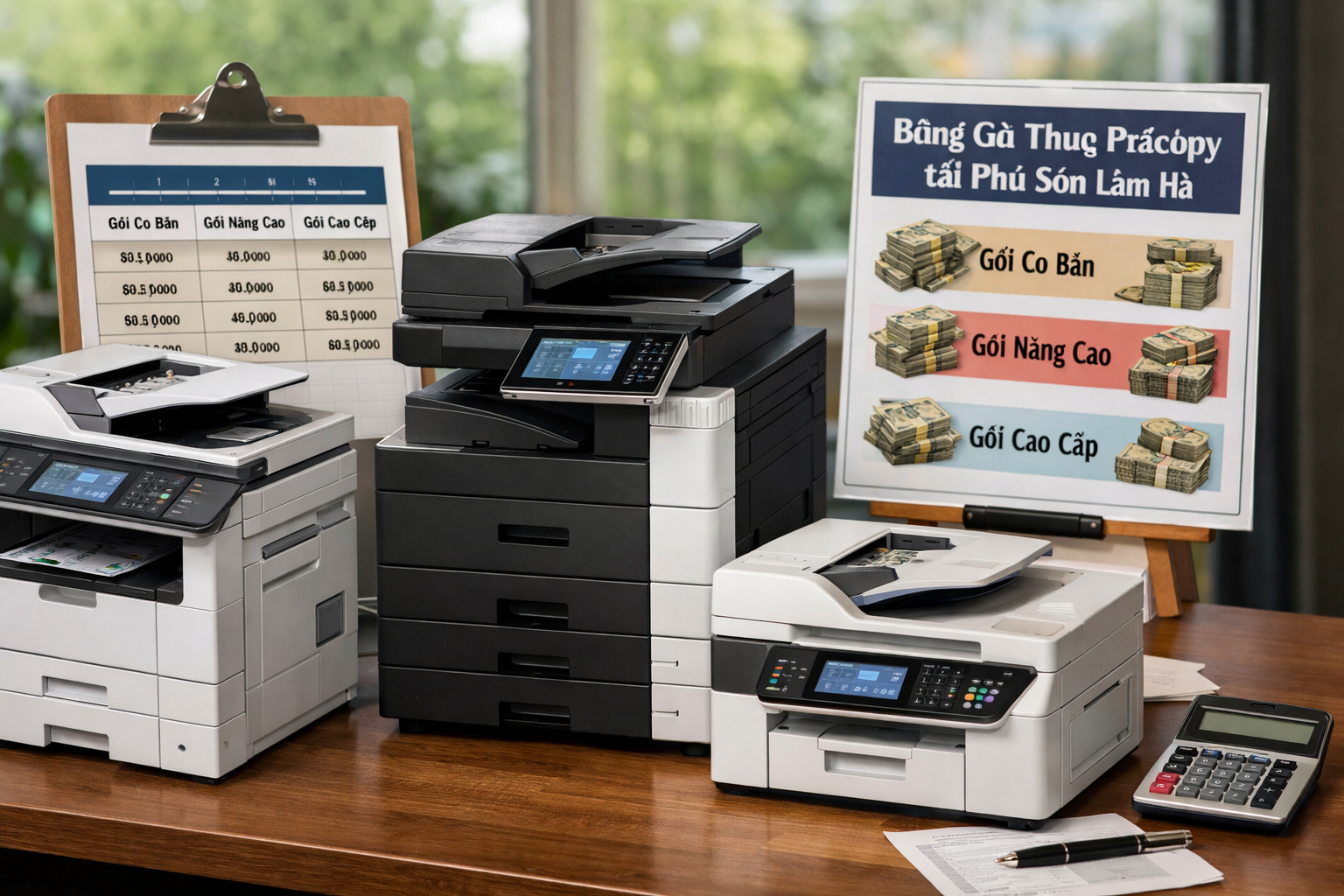Thuê máy photocopy tại Phú Sơn Lâm Hà - Bảng giá thuê máy photocopy tại Phú Sơn Lâm Hà